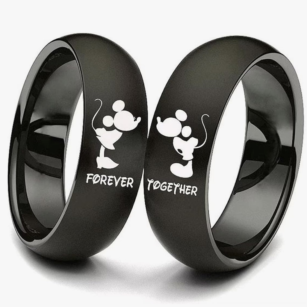 Disney Edition - His And Hers Wedding Rings